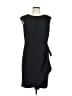 DKNY Solid Black Cocktail Dress Size 12 - photo 1