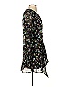 Zara Floral Black Cocktail Dress Size XS - photo 4