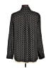 Premise Studio 100% Polyester Polka Dots Black Long Sleeve Blouse Size L - photo 2