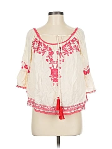 Love Sam 3/4 Sleeve Blouse (view 1)