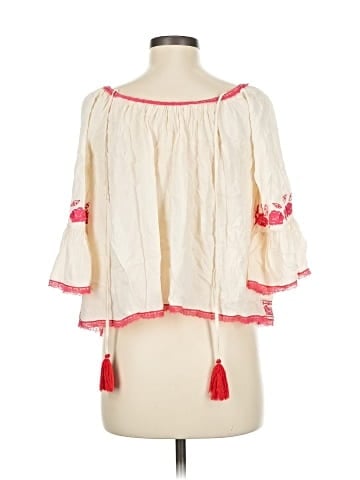 Love Sam 3/4 Sleeve Blouse (view 2)