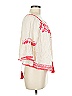 Love Sam 100% Viscose Ivory 3/4 Sleeve Blouse Size XS - photo 4