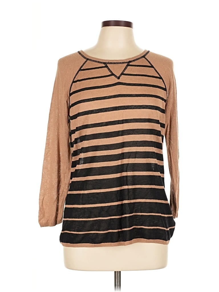 Pre-owned Cynthia Rowley Tjx Pullover Sweater In Brown