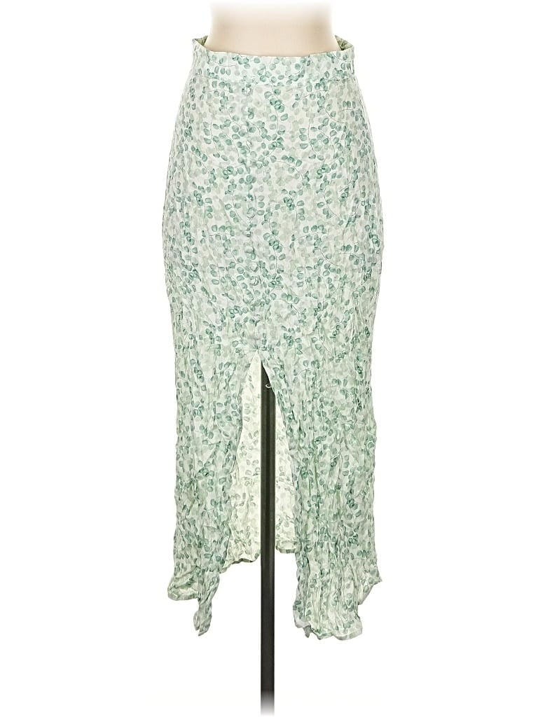 Pre-owned H&m Casual Skirt In Green