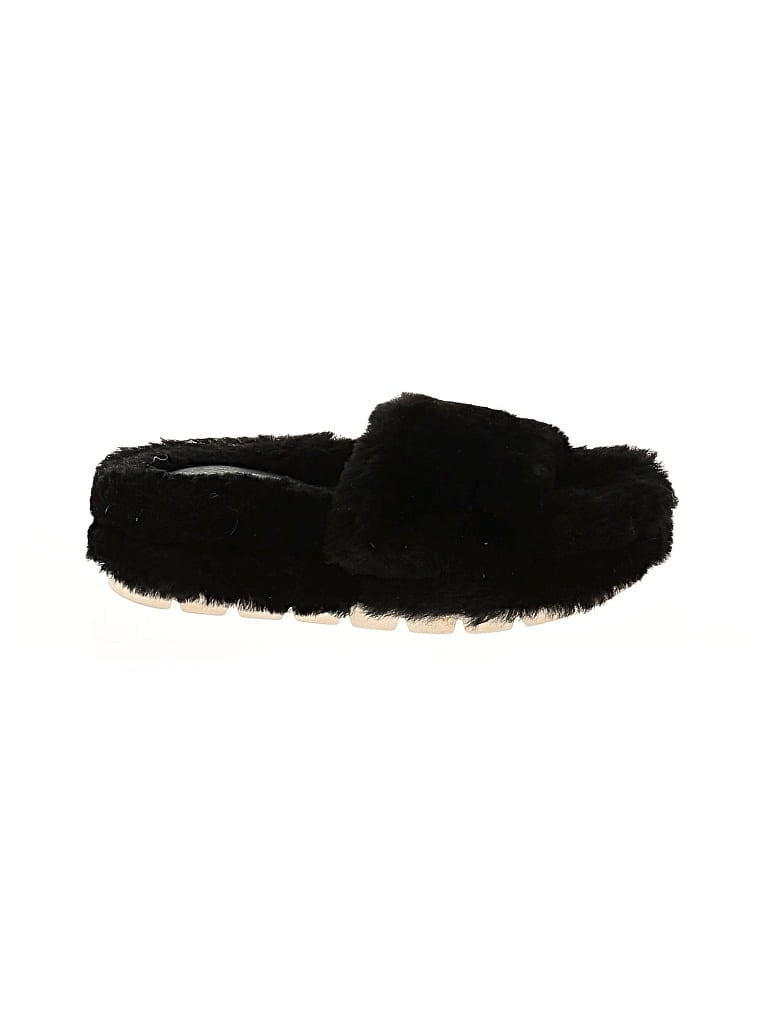 Pre-owned J/slides Sandals In Black