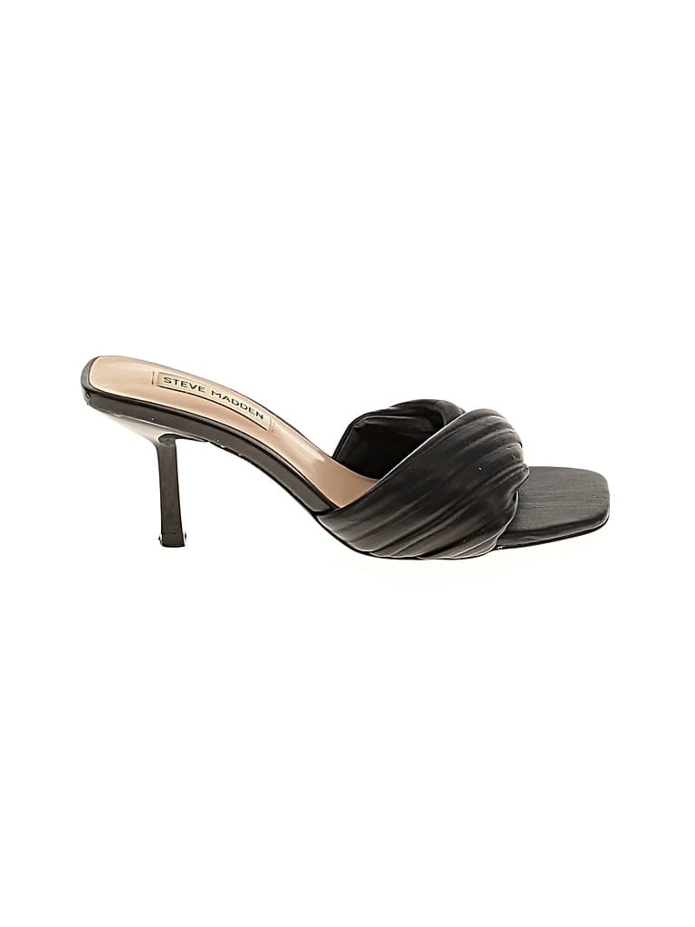 STEVE MADDEN Pre-owned Mule/clog In Black