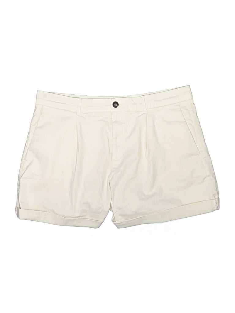 EVERLANE Pre-owned Khaki Shorts In White