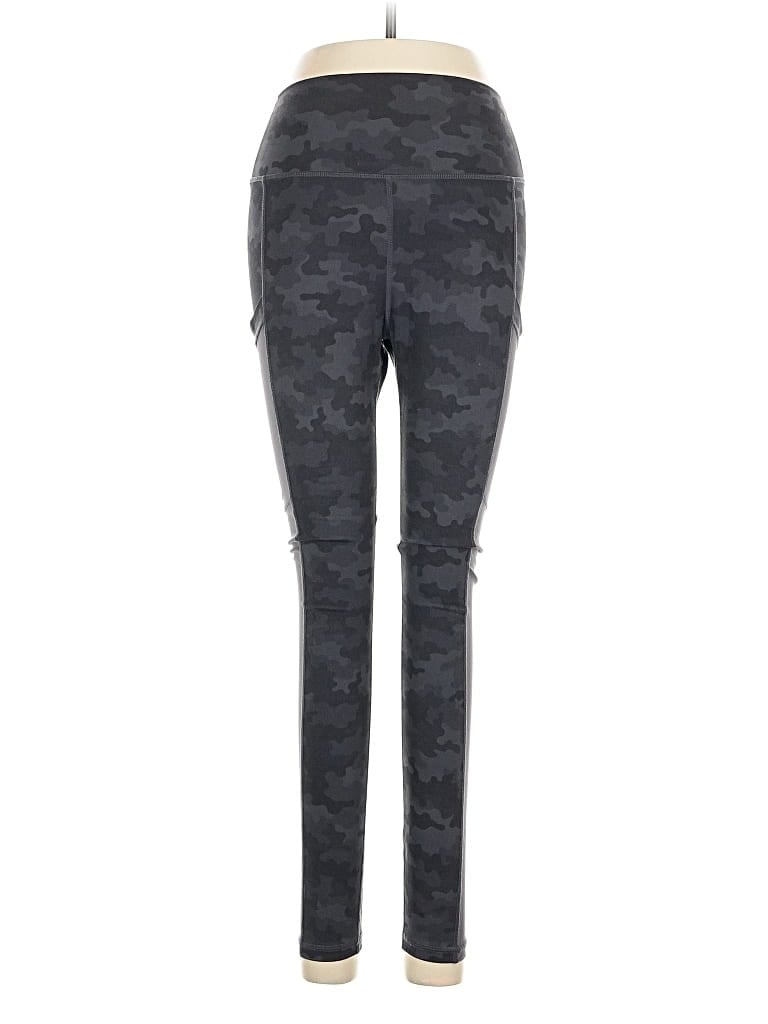 Pre-owned Zyia Active Casual Pants In Gray