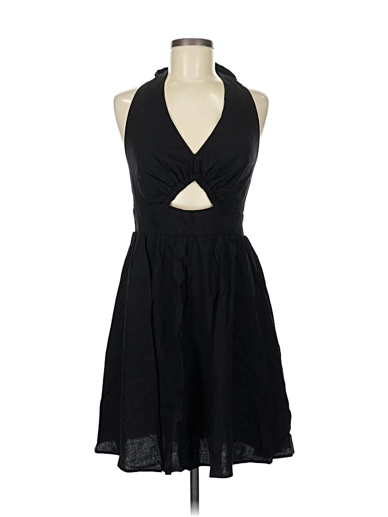 Pre-owned Unbranded Cocktail Dress In Black