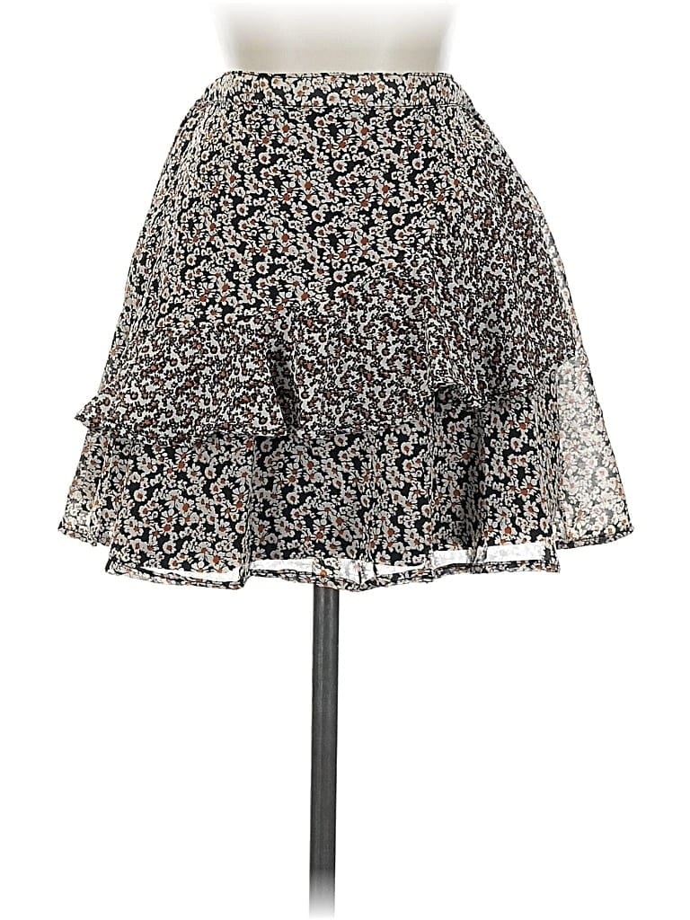 Pre-owned Japna Casual Skirt In Black