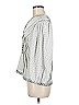 Diane Freis 100% Polyester Silver Black 3/4 Sleeve Blouse Size M (estimated) - photo 5