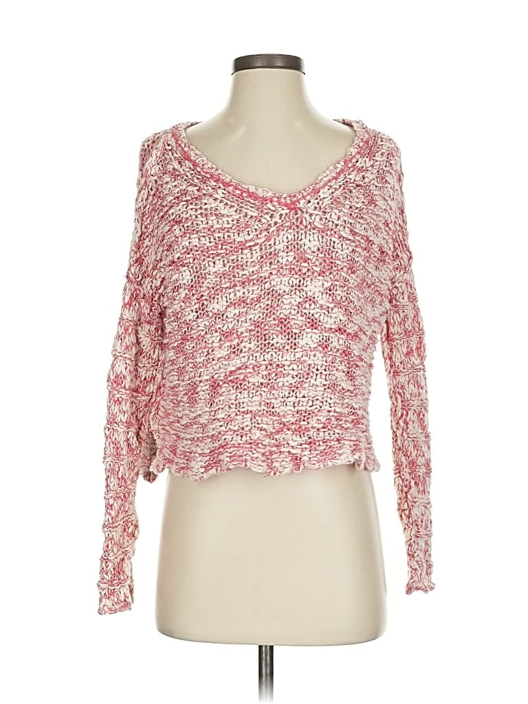 FREE PEOPLE Pre-owned Pullover Sweater In Pink