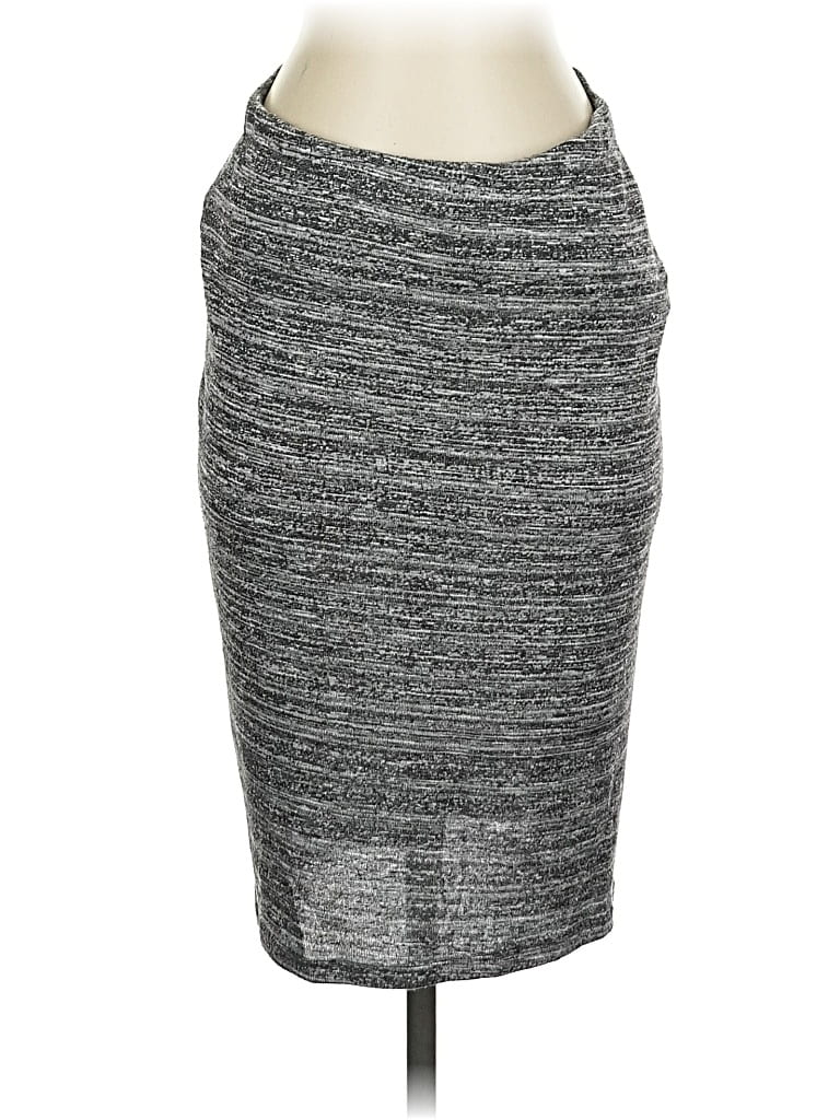 Pre-owned Maurices Casual Skirt In Gray