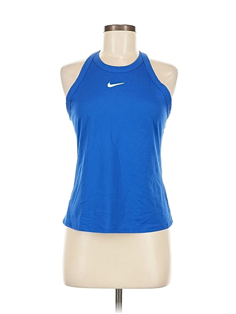 NIKE Pre-owned Active Tank Top In Blue