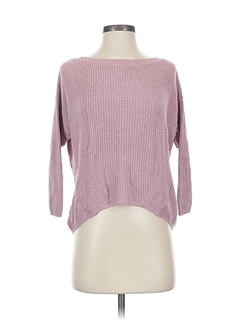 Pre-owned Express Pullover Sweater In Pink