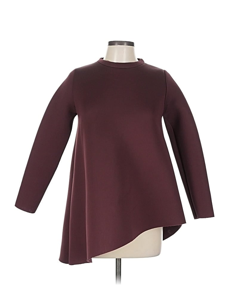 Pre-owned Assorted Brands Sweatshirt In Burgundy