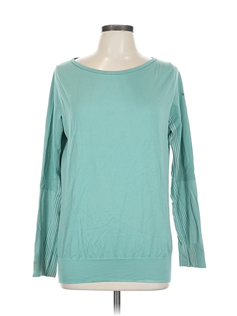 Pre-owned Nike Long Sleeve T-shirt In Blue