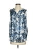 Cristina B. 100% Polyester Blue Sleeveless Blouse Size XS - photo 1
