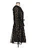 Maia 100% Polyester Print Black Cocktail Dress Size 8 - photo 4