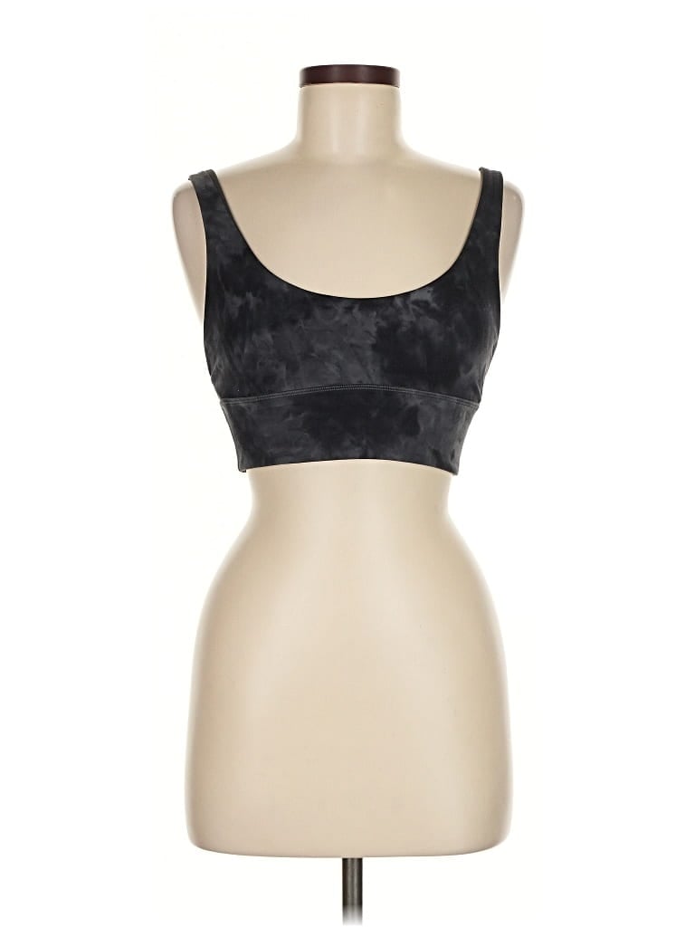 Pre-owned Lululemon Athletica Sports Bra In Black