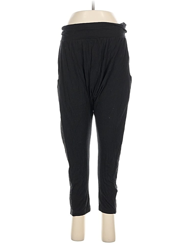 Pre-owned Lorna Jane Active Active Pants In Black
