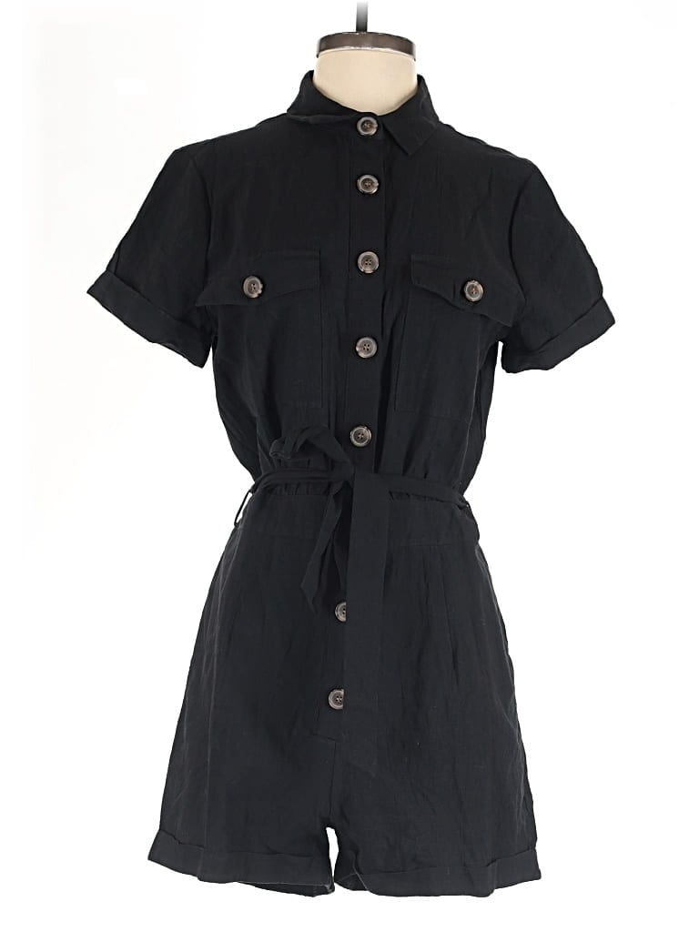 Pre-owned Unbranded Romper In Black