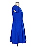 Ellen Tracy Blue Casual Dress Size 10 (petite) - photo 4