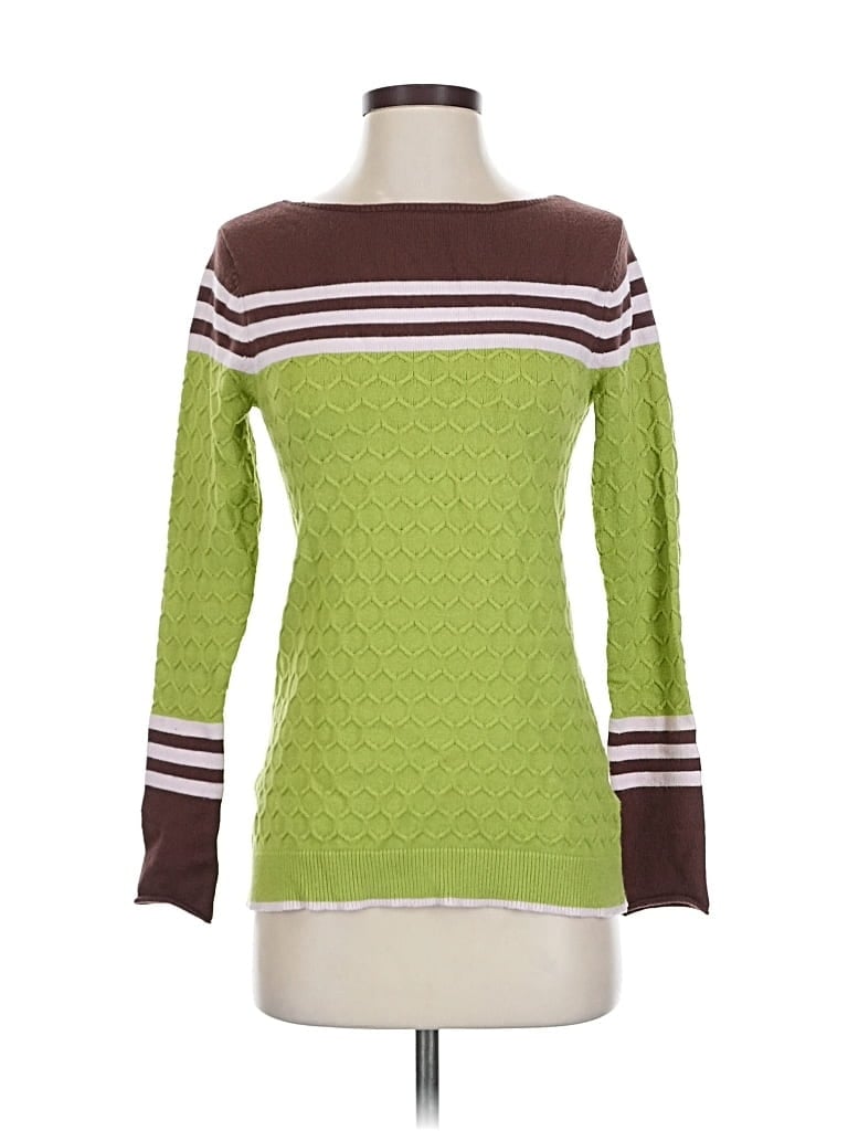 Pre-owned Unbranded Pullover Sweater In Green