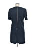 Ezra 100% Polyester Solid Blue Casual Dress Size M - photo 2