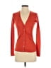 Tsesay 100% Wool Orange Wool Cardigan Size S - photo 1