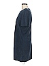 Ezra 100% Polyester Solid Blue Casual Dress Size M - photo 5