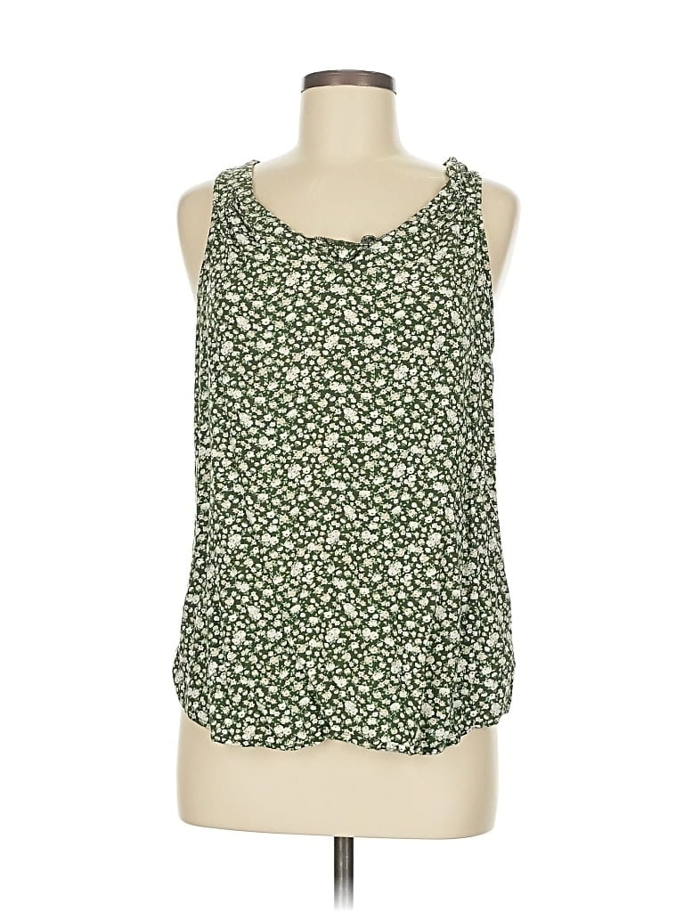 OLD NAVY Pre-owned Sleeveless Blouse In Green