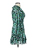 Zara Paisley Green Cocktail Dress Size XS - photo 4