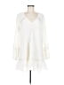 Red Carter 100% Polyester Ivory Casual Dress Size M - photo 1