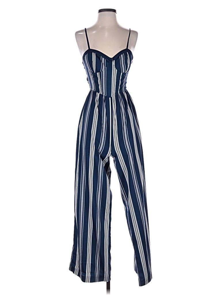 Pre-owned Band Of Gypsies Jumpsuit In Blue