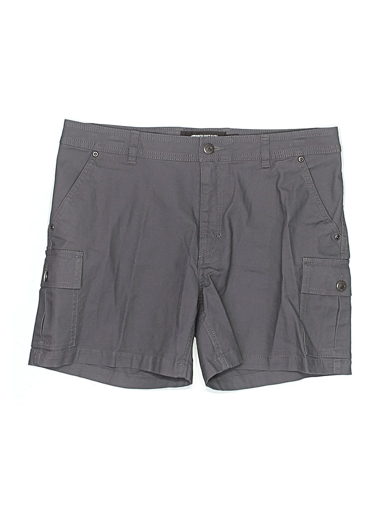 Mountain Khakis Cargo Shorts In Gray