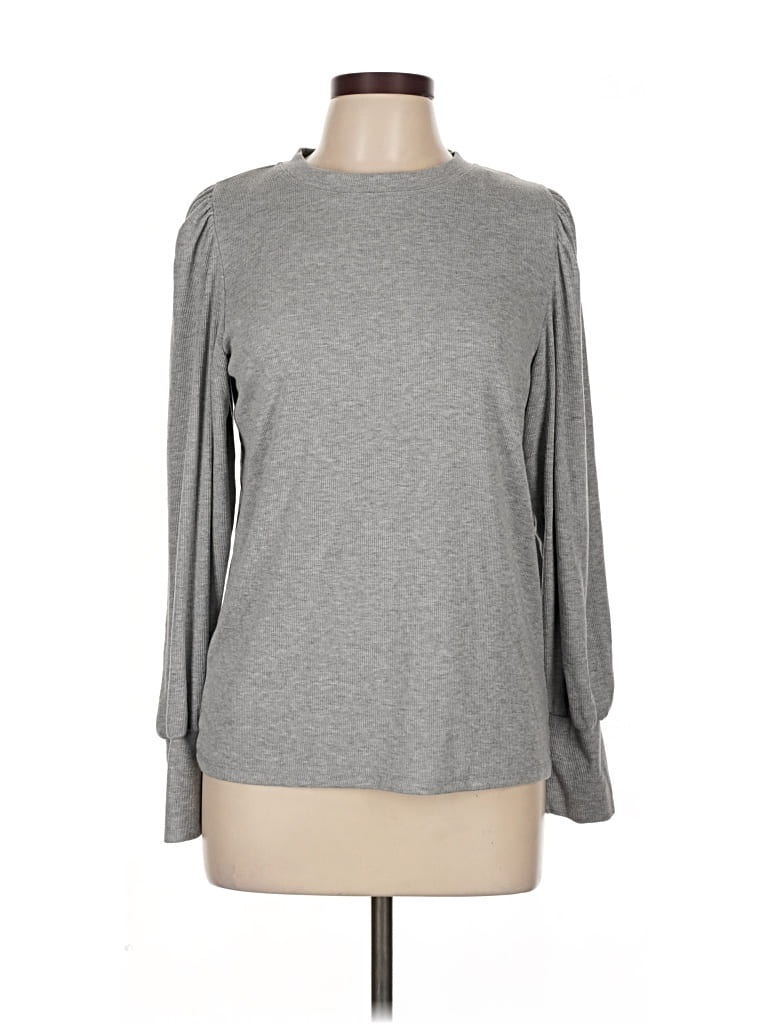 Pre-owned Catherine Catherine Malandrino Sweatshirt In Gray