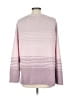 Ella Moss Stripes Pink Pullover Sweater Size L - photo 2