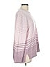 Ella Moss Stripes Pink Pullover Sweater Size L - photo 4