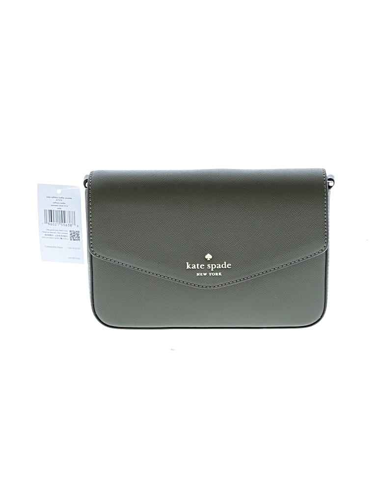 Kate Spade New York Leather Crossbody Bag In Green