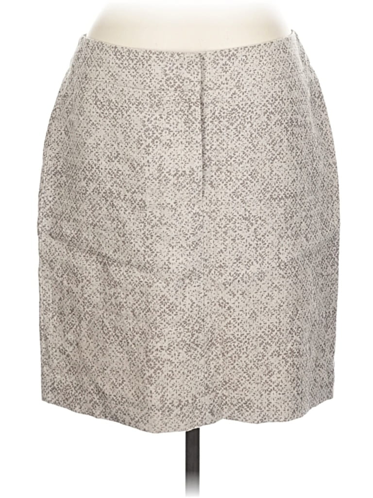 Pre-owned Ann Taylor Loft Formal Skirt In Gray