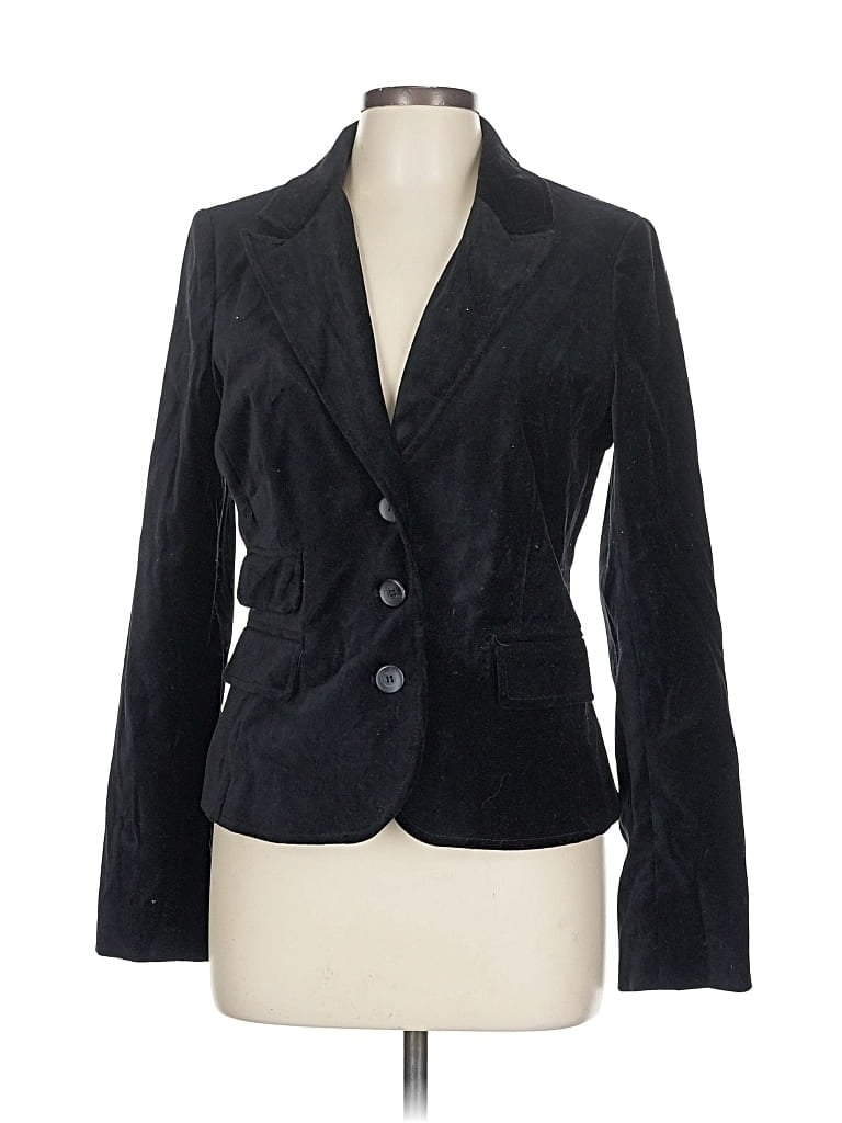 Pre-owned Ann Taylor Loft Blazer Jacket In Black