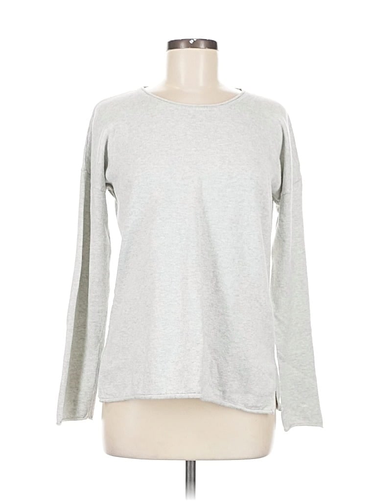 J. SOCIETY Pre-owned Long Sleeve T-shirt In Silver