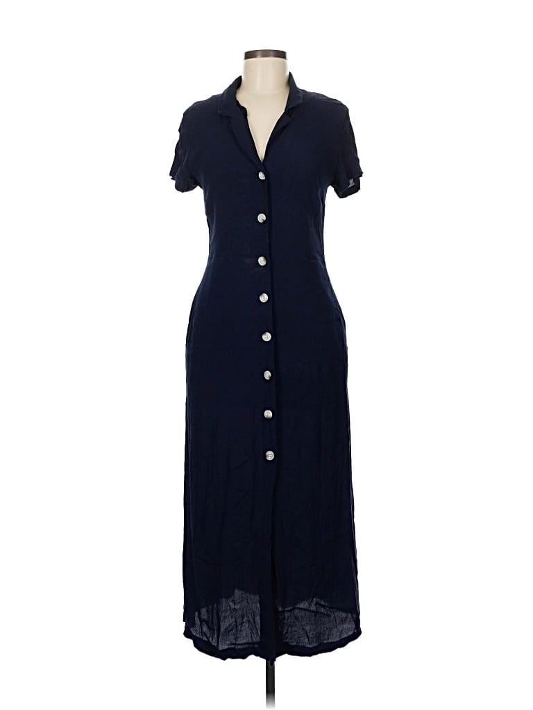 Pre-owned Black Tape_ Casual Dress In Blue
