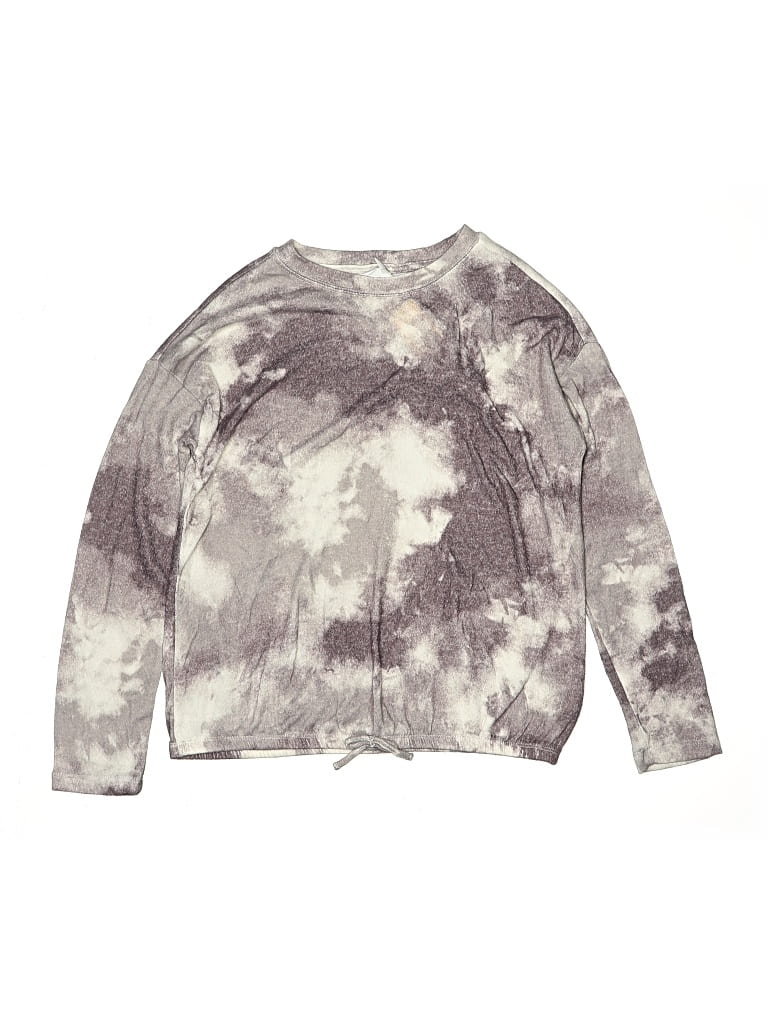 Pre-owned Rumi + Ryder Kids' Pullover Sweater In Gray