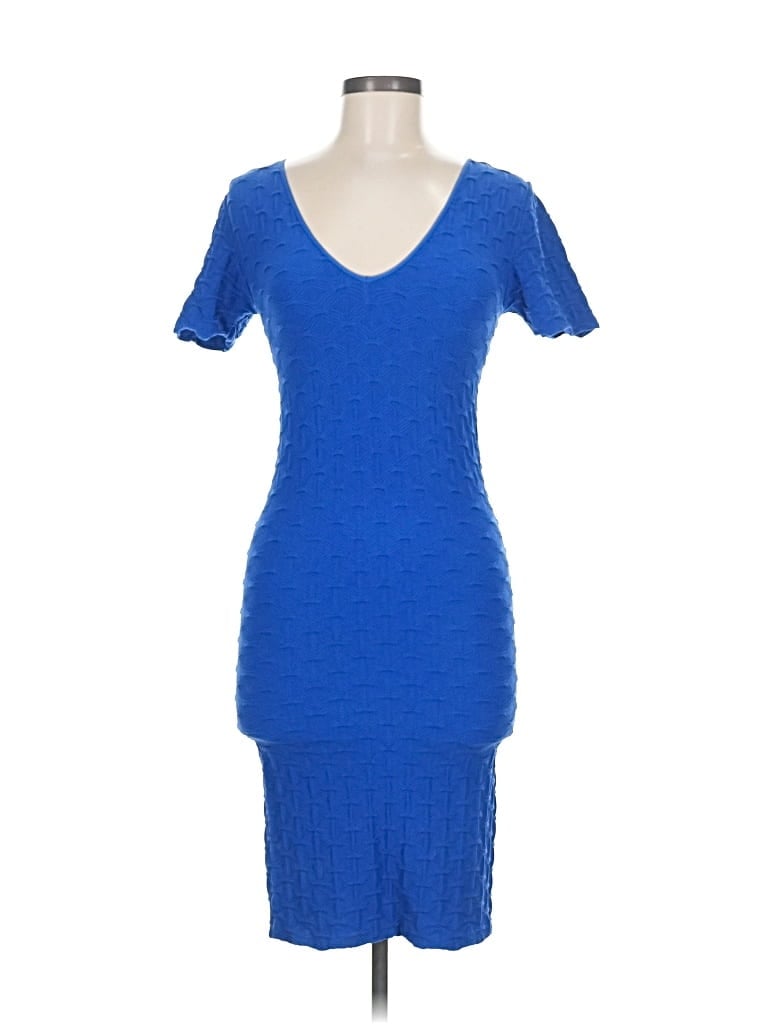 Pre-owned Tees By Tina Cocktail Dress In Blue