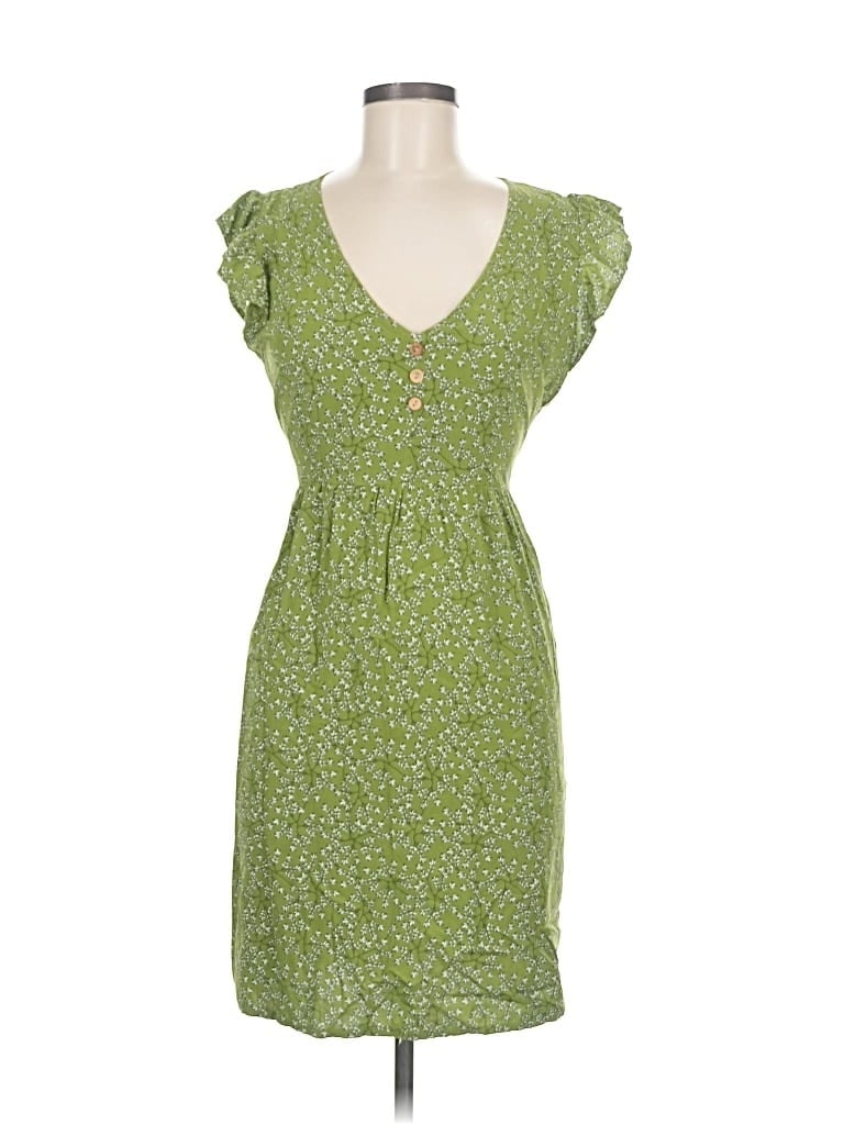 Pre-owned Assorted Brands Casual Dress In Green