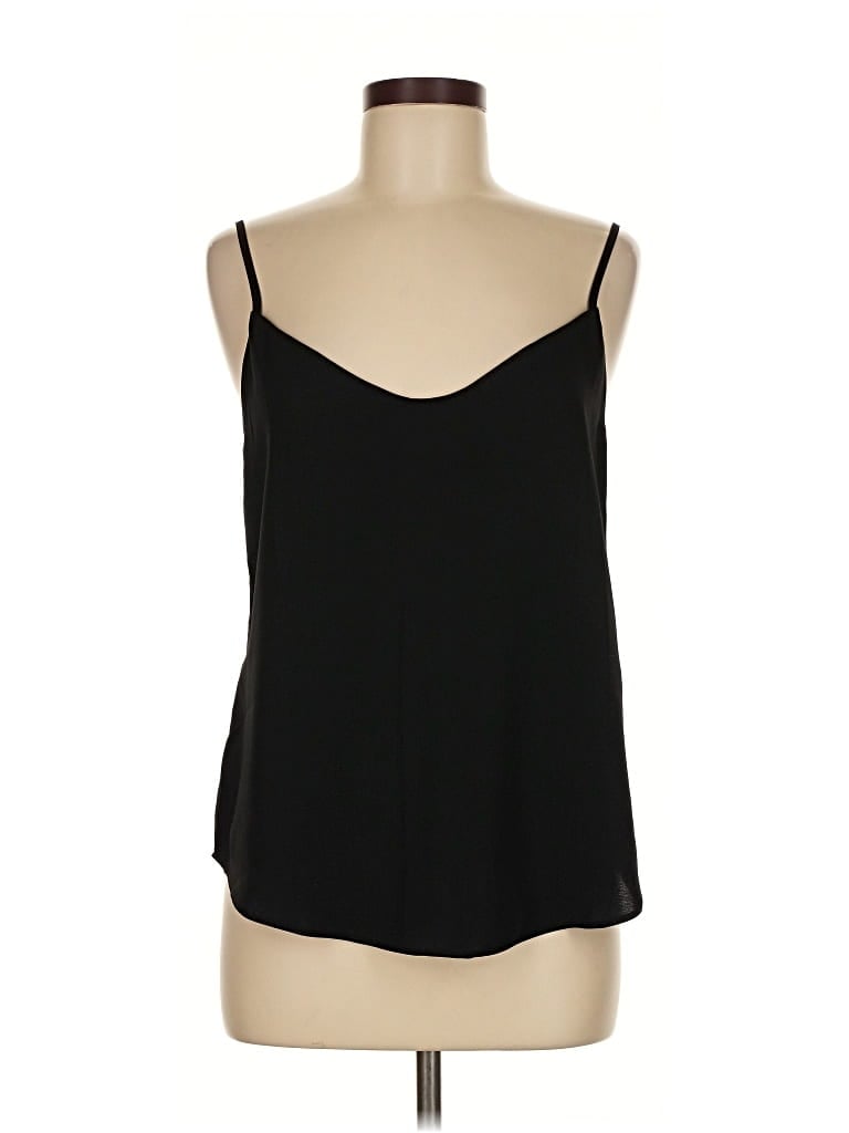 Pre-owned J.crew 365 Sleeveless Top Black Sweetheart Neckline Tops