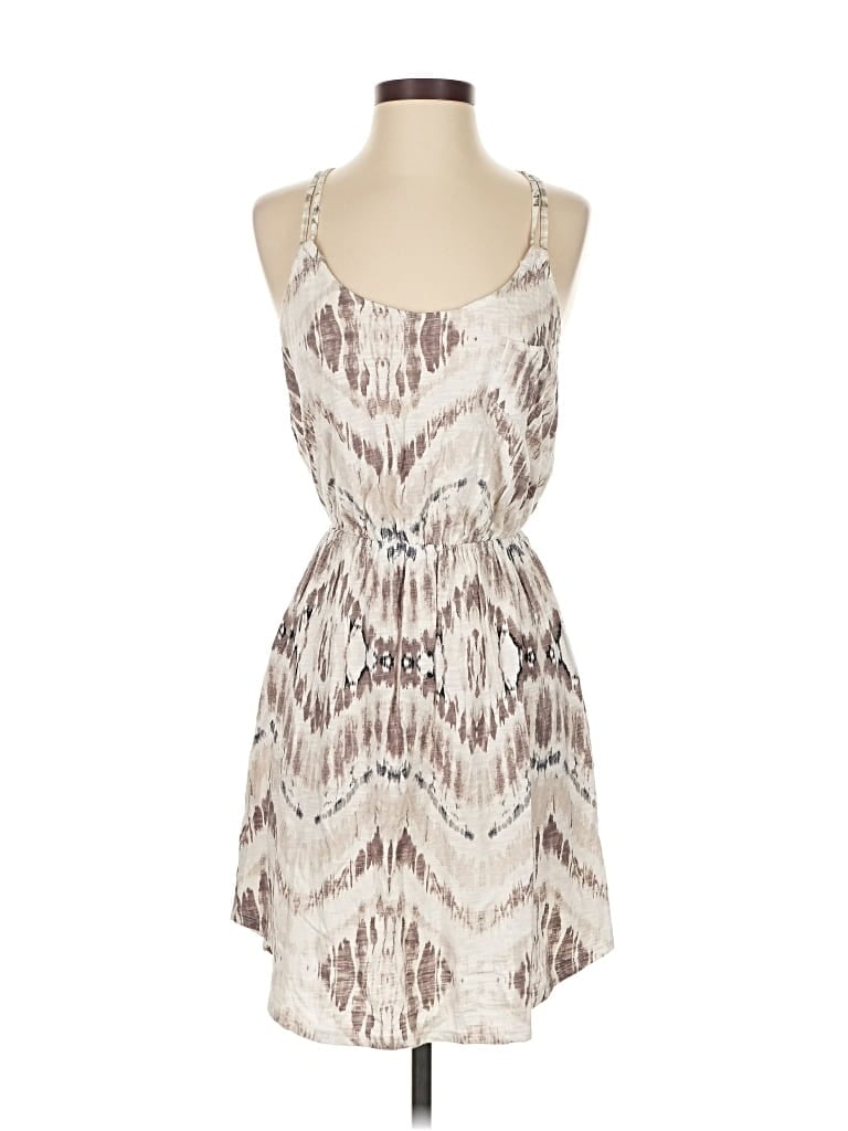 Pre-owned Express Casual Dress In White