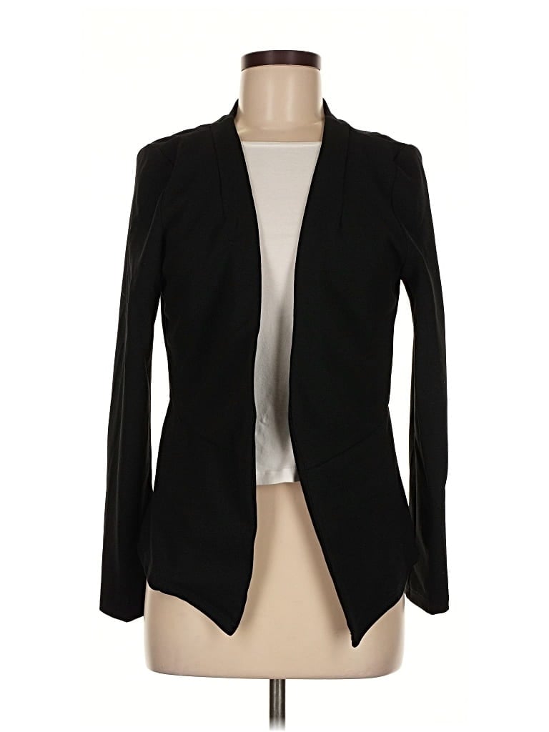 Pre-owned Shein Blazer Jacket In Black